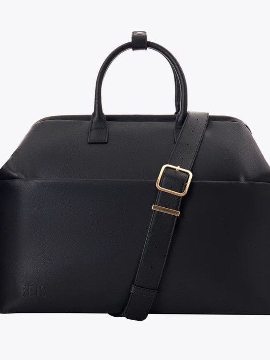 BEIS Handbags - BEIS x Wicked Black Travel Weekender Bag